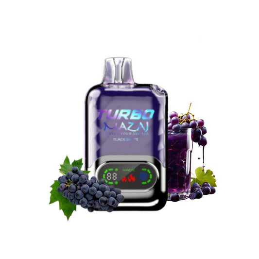 Mazaj Turbo 15000 Black Grape Disposable