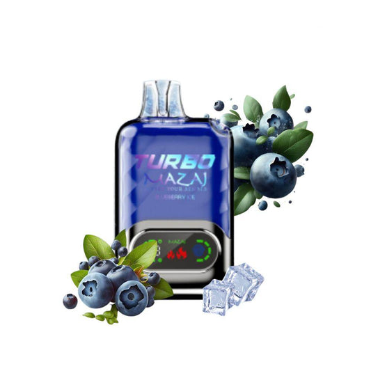 Mazaj Turbo 15000 Blueberry Ice Disposable